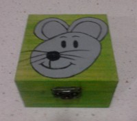 Caja Ratoncito Pérez verde (6€)